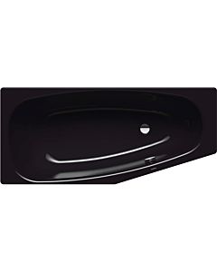 Kaldewei Mini bathtub right 224634010701 157x75 / 50cm, full anti-slip, black