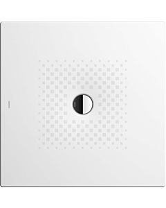Kaldewei Scona shower tray 491330003001 90x90x2.3cm, anti-slip, pearl effect, white