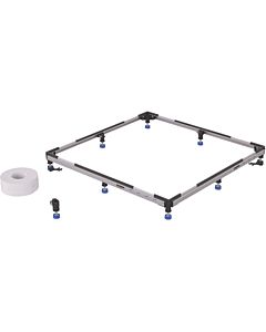 Kaldewei shower tray foot frame FR Plus up to 150 x 180 cm, customizable, 530000200000
