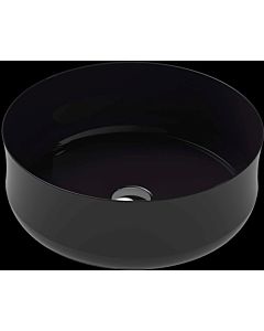 Kaldewei Ming washbasin bowl 913306003701 black pearl effect, d= 40cm, without overflow, soundproofing