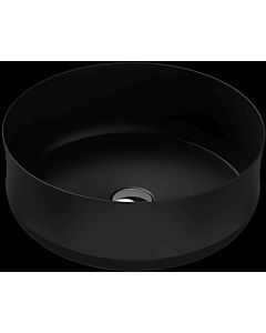 Kaldewei Ming vasque vasque 913306003676 noir mat 100 effet perlant , d= 40cm, sans trop-plein, insonorisation