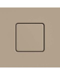 Kaldewei drain cover 687772570662 square, for Conoflat , warm beige 40