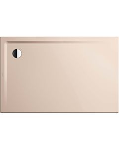 Kaldewei Superplan shower tray 386047983030 100x140x2.5cm, with flat support, pearl effect, bahama beige