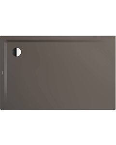 Kaldewei Superplan shower tray 386047982673 100x140x2.5cm, with flat support, Secure Plus, warm grey80
