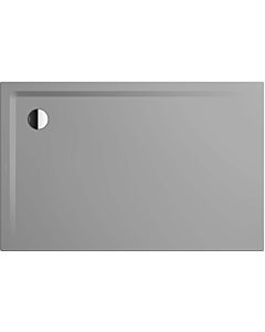 Kaldewei Superplan shower tray 386047983663 100x140x2.5cm, with flat support, pearl effect, cool grey30