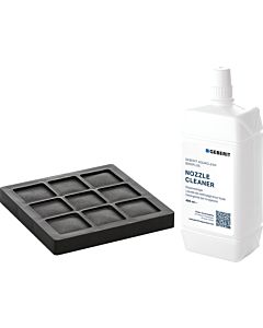 Geberit AquaClean Set 240625001 for WC complete systems, activated carbon filter and nozzle cleaner