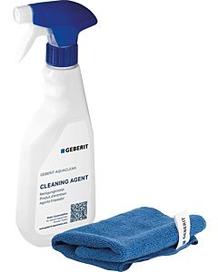 Geberit AquaClean cleaning set 242547001 cleaning agent 500 ml and cloth, environmentally friendly