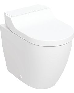 Geberit AquaClean WC -complete system 146310SI1 with stand- WC , deep, glass white