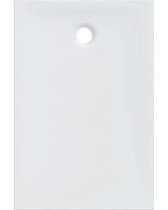 Geberit de douche rectangulaire Nemea 550595001 80 x 120 cm, blanc / mat