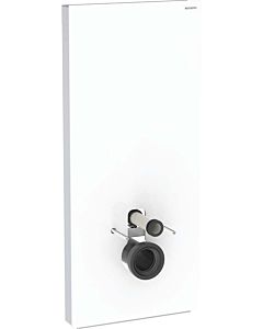 Geberit Monolith wall WC module 131031SI5 Height 114 cm, white glass
