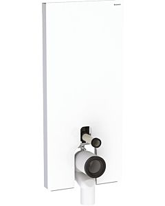 Geberit Monolith Stand-WC-Modul 131033SI5 Glas weiß, Bauhöhe 114 cm