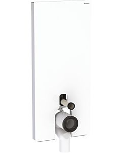 Geberit Monolith Stand-WC-Modul 131233SI5 Bauhöhe 114 cm, Glas weiß