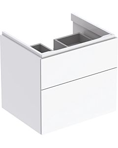 Geberit Xeno² Waschtisch-Unterschrank 500506011 58x53x46,2cm, hochglänzend/weiß, mit 2 Schubladen