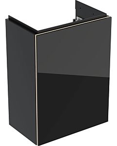 Keramag Acanto Waschtischunterschrank 500607161 39,6x53,4x24,6 cm, Glas schwarz - schwarz matt