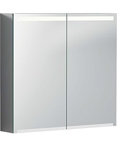 Geberit Option Spiegelschrank 500205001 750x700x150mm, mit Beleuchtung, zwei Türen