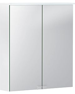 Geberit Option Basic Spiegelschrank 500273001 600x675x140mm, mit Beleuchtung, zwei Türen