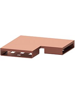 Kessel connector 45103.01 Brushed copper, angle 90 degrees