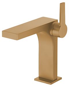 Keuco Edition 11 basin mixer 51102030100 projection 136mm, without pop-up waste, brushed bronze