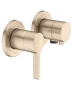 Keuco Edition 400 shower fitting 51551031121 brushed bronze, concealed fitting, for 2 Verbraucher , including wall elbow