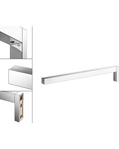 Keuco Edition 90 Square towel rail 19122010000 projection 346mm, 2000 -part, fixed, chrome-plated
