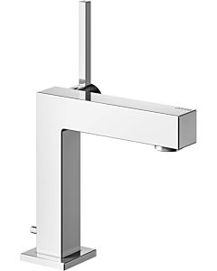 Keuco Edition 90 Square Basin fitting 59104010000 Projection 115mm, with pop-up waste, chrome-plated