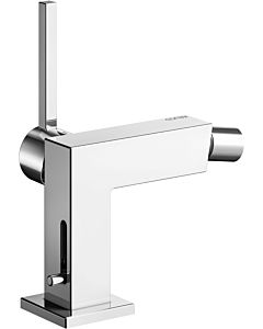 Keuco Edition 90 Square bidet mixer 59109010000 projection 113mm, with pop-up waste, chrome-plated
