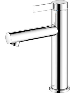 Keuco IXMO Pure basin mixer 59501011101 projection 125mm, without waste set, round rosette, chrome-plated