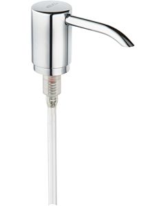 Keuco replacement pump Plan 04950070001 stainless steel finish, for lotion dispensers