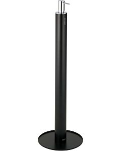 Keuco disinfectant dispenser 04957370400 black, free-standing model, chrome-plated pump head