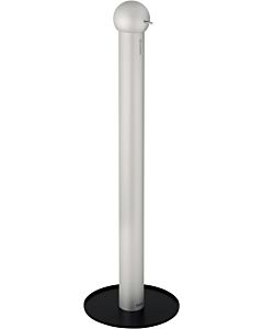 Keuco disinfectant dispenser 04958170400 silver anodized, free-standing model, powder-coated ball head