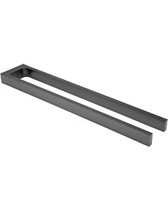 Keuco Edition 11 towel rail 11118130000 projection 450mm, 2-part, fixed, black chrome brushed