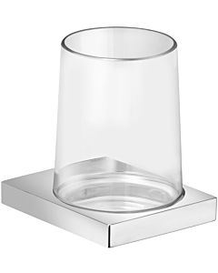 Keuco Glashalter Edition 11 11150019000 Echtkristall Glas, verchromt