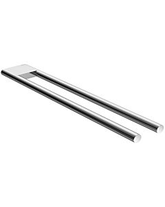 Keuco Edition 400 towel rail 11518050000 brushed nickel, 450mm, 2-part, fixed