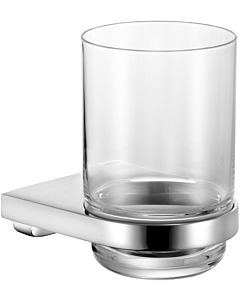 Keuco Glashalter Moll 12750019000 Glas Echtkristall klar, chrom