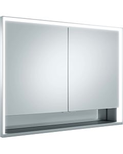 Keuco Royal Lumos armoire à miroir 14314171303 1000x735x165mm, 60 watts, 2 portes, installation murale