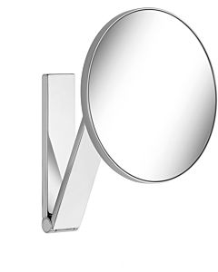 Keuco iLook_move cosmetic mirror 17612130000 Ø 212 mm, brushed black chrome