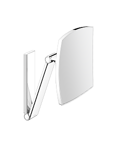 Keuco  iLook_move Kosmetikspiegel 17613010000 Wandmodell, 200x200 mm, chrom, 5-fach Vergrößerung