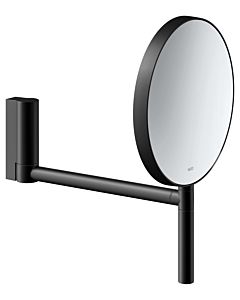 Keuco Plan cosmetic mirror 17649370002 d = 193mm, unbeleuchtet , black