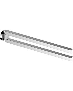 Keuco Edition 90 towel rail 19018010000 450mm projection, 2-piece, swiveling, chrome-plated