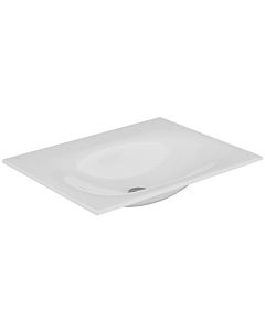 Keuco washstand Edition 11 31140310700 705 x 17 x 538 mm, white CleanPlus, without tap hole