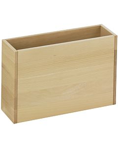 Keuco storage box 32190000001 Beech solid wood, 26,8x17,5x8,5cm
