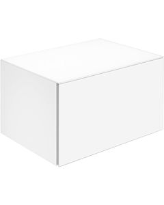 Keuco X-Line buffet 33125300000 65x40x49cm, décor blanc mat, verre blanc clair