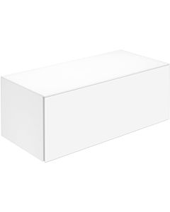 Keuco X-Line Sideboard 33127300000 100x40x49cm, Dekor weiß matt, Glas weiß klar