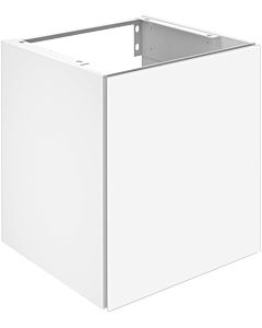 Keuco X-Line Waschtisch-Unterschrank 33142300000 Dekor weiß matt, Glas weiß klar, 50x60,5x49cm