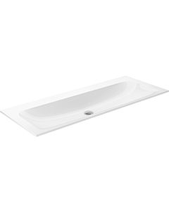 Keuco X-Line Bathroom ceramics washstand 33180311200 120,5x49,3cm, without tap hole and overflow, white