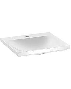 Keuco Royal Reflex mineral cast washbasin 34041315001 50 x 3 x 49 cm, with tap hole, without overflow, white