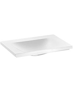 Keuco Royal Reflex mineral cast washbasin 34051316501 65 x 3 x 49 cm, with tap hole, without overflow, white