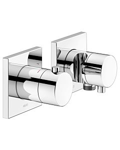 Keuco Edition 11 shower thermostat 51153011222 chrome, concealed installation, 2 Verbraucher , with wall elbow and shower holder