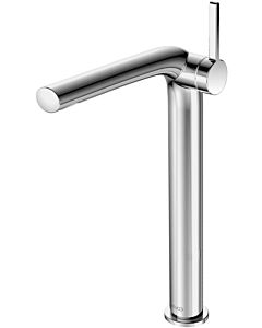 Keuco Edition 400 basin mixer 51502130103 projection 183mm, without pop-up waste, brushed black chrome