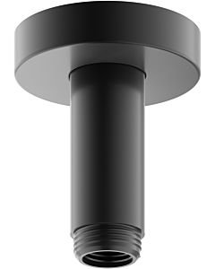 Keuco arm 51689130100 brushed black chrome, projection 100 mm, for ceiling connection G 2000 / 2